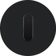 1001205500 - Tapa con mando. R.Classic, cristal/negro