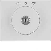 1079730900 - Tapa con cerradura interruptor de llave persianas,berker K.x,blanco polar