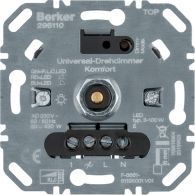 296110 - Regulador rotativo universal confort (R, L, C, LED), apagado suave