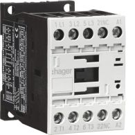 EV00901C - Contactor 3P+1NC 9A AC3 230VAC