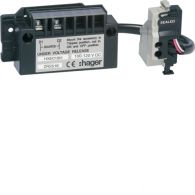 HXE018H - Relé de mínima tensión para interuptores h1000-h1600, 100-120 Vdc