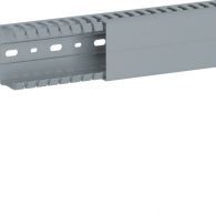 BA7A40060 - Canal de cuadro, en PVC, de 40x60 mm, color gris (RAL7030)