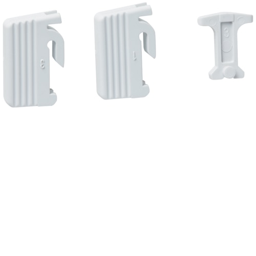 Profil multifonction clipsable PVC - Blanc