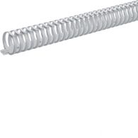 L2242 - Goulotte de câblage flexible autocollante sans halogene 40mm L=500mm gris clair