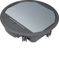 VR10059005 - Boîte de sol ronde 20 modules noire