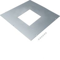 UDM3244SLQ12 - heavy duty mounting lid size 3 with levelling pins with punching Q12 244x244mm