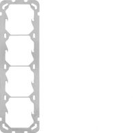 WH10950682Z - accessoires Gr.4x1: Plaque de fixation vertical avec 4x2-pts. fixation