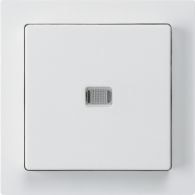 WH20110200A - kallysto Interrupteur S3 lumineux Plaque frontal pour combinaison U-Blanc