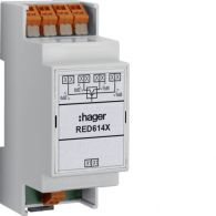RED614X - Répartiteur modulaire Audio/video 4 sorties 2-fils