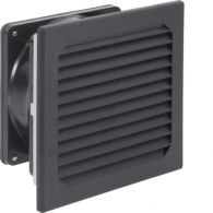 MES-FLLE - Ventilateur à filtre IP54/CEM débit 42/63 [m³/h] grille intérieure métallisée