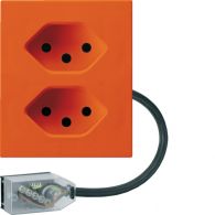 WH37686006D - FLF Gr.2 complet: 2x T13/L2 + boîte Technofil (câble plat) Orange