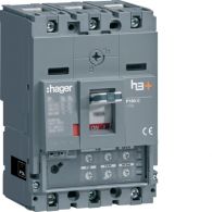 HHS100JC - Disjoncteur Boitier Moulé h3+ P160 LSI 3P3D 100A 25kA CTC