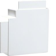 FB6013059016 - Angle plat pour goulotte FB 60x130mm blanc