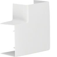 LFF4006059016 - Angle plat cache de découpe pour goulotte LF/LFH 40x57mm blanc