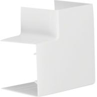LFF6006059016 - Angle plat cache de découpe pour goulotte LF/LFF 60x57mm blanc