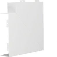 LFS6020059016 - Angle plat cache de découpe pour goulotte LFS 60x200mm blanc