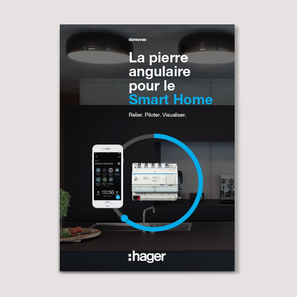 Image domovea – La pierre angulaire pour le Smart Home | Hager Suisse