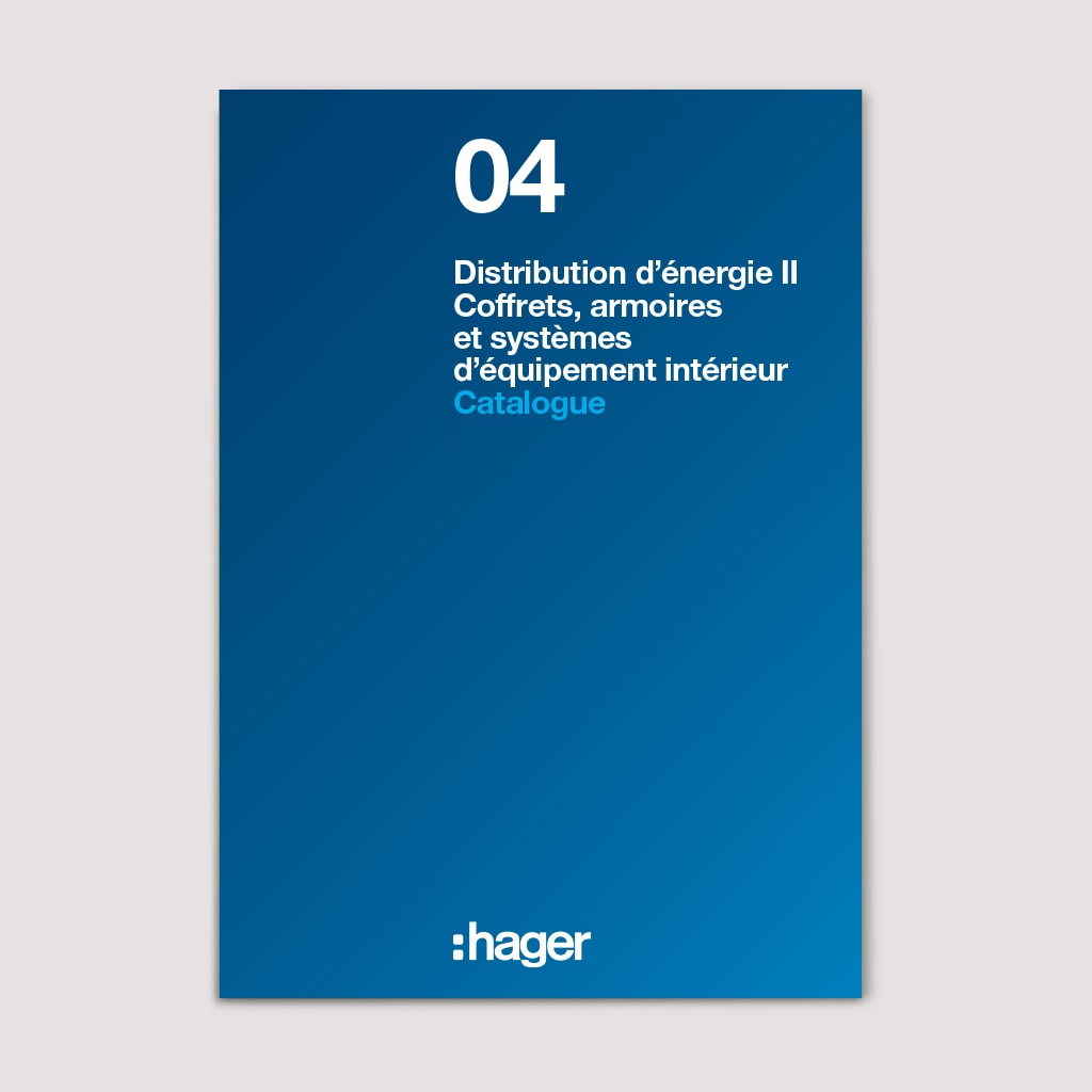 Image Catalogue 4 - Distribution d’énergie II | Hager Suisse