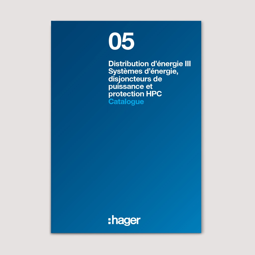 Image Catalogue 5 - Distribution d'énergie III | Hager Suisse
