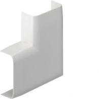 ATA125059010 - Flat corner for ATHEA trunking 12x50mm in pure white