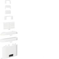 ATA125089010 - T piece for ATHEA trunking 12x50mm in pure white
