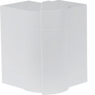 BRS651303H9010 - External corner adjustable for BRS 68x130mm lid 80mm halogen free in pure white