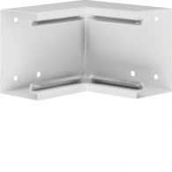 BRS6510049010 - Internal corner of base profile for BRS 68x100mm lid 80mm of steel pure white