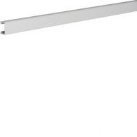 HA70252 - slotted trunking lid for height 40/60/80mm halogen free for HA7 width 25mm lgrey
