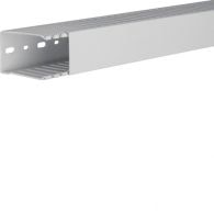 HNG7505007035B - Slotted panel trunking made of PPO halogenfree HNG 75x50mm light grey