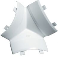 L27799010 - T piece for corner trunking tehalit.EK 40x40mm pure white