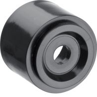 M5159 - Spacer for slotted panel trunking made of PVC 20mm black