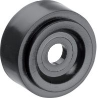 M51592 - Spacer for slotted panel trunking made of PVC 12mm black