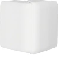 ATA205039010 - External corner for ATHEA trunking 20x50mm in pure white