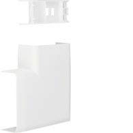 ATA205059010 - Flat corner for ATHEA trunking 20x50mm in pure white