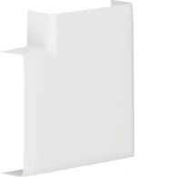 ATA207559010 - Flat corner for ATHEA trunking 20x75mm in pure white