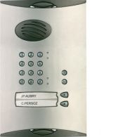 LB722 - Multim Metal Cover for 2 buttons Unit and Keypad