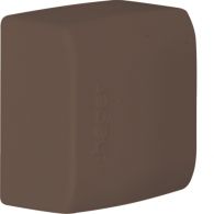 ATA122068014 - End cap for ATHEA trunking 12x20mm in brown