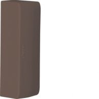 ATA207568014 - End cap for ATHEA trunking 20x75mm in brown