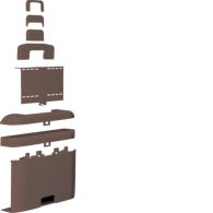 ATA207588014 - T piece for ATHEA trunking 20x75mm in brown