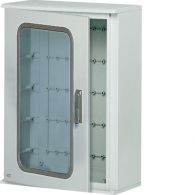 FL305B - Polyester wall mounting enclosure, Orion.Plus, plain door 550x850x300 mm