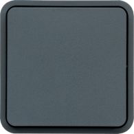 WNA020 - cubyko  Push-button 1F composable grey IP55