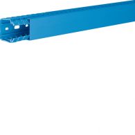 BA740040BL - Slotted panel trunking made of PVC BA7 40x40mm blue