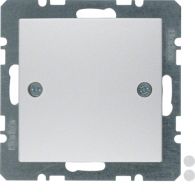 10091414 - Blind plug centre plate, screw-on, B.7, al. matt, lacq.