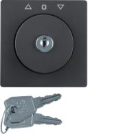 10826086 - Cen.plate lock+push lock funct. f.switch f.blinds,key can be rmvd in 3p.,Q1/3.