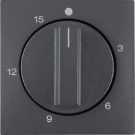 16321606 - Centre plate for mechanical timer, B.3/B.7, ant., matt
