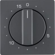 16326086 - Centre plate for mechanical timer, Q.1/Q.3, ant. velvety, lacq.