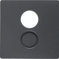 11966086 - Centre plate for loudspeaker soc. out., Q.x, ant. velvety, lacq.