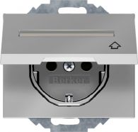 47487104 - SCHUKO soc.out. hinged cover,enhncd contact prot.,var. in 45°step,K5,steel