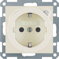 47088982 - SCHUKO soc.out. residual current circuit-breaker,enhncd contact prot.,S.1,wh.gl.