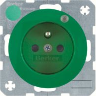6765092003 - Soc.out. earth.pin+LED,enhncd contact prot.,screw-in lift term.,R.1.3,green